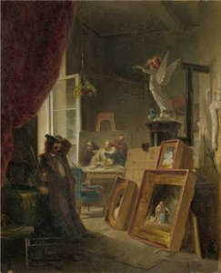 Historiemaler av Carl Spitzweg