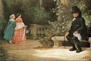 Enkemannen av Carl Spitzweg