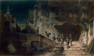 Scharwache av Carl Spitzweg