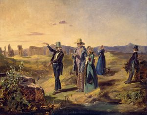 Engelskmenn i Campagna av Carl Spitzweg