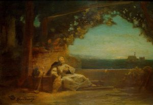 Ridder Toggenburg av Carl Spitzweg