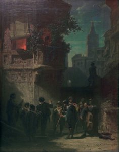 Spansk serenade av Carl Spitzweg