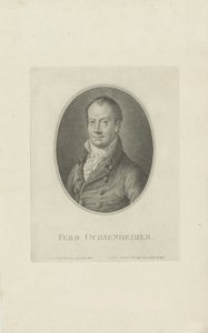 Portrett av Ferdinand Ochsenheimer 1767-1822, 1807.