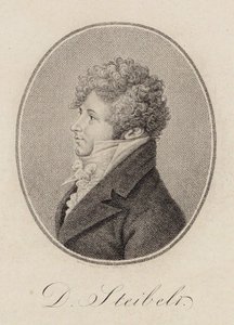 Portrett av pianist og komponist Daniel Steibelt 1765-1823, 1809.