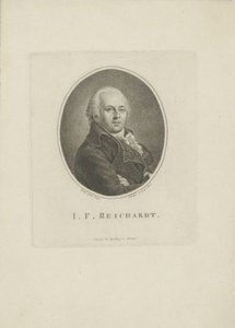 Portrett av komponisten Johann Friedrich Reichardt 1752-1814, 1814.