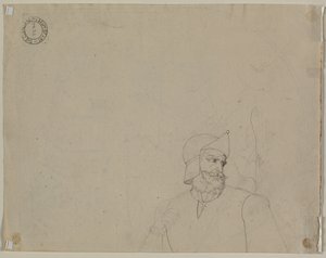 Soldat i et landskap, andre kvartal 1800-tallet. av Carl Wilhelm Tischbein