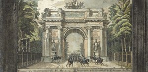 Festival i Catherinehof, 1824-1825.