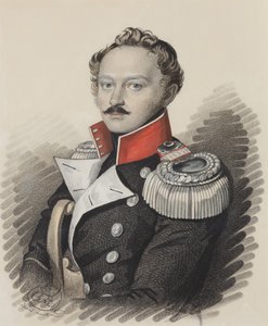 Portrett av Alexander Stepanovich Talyzin 1795-1858, slutten av 1820-årene.