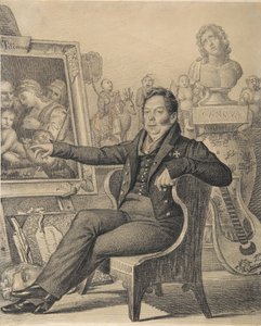 Portrett av grev Nikita Ivanovich Dondukov-Korsakov 1776-1857, 1821.