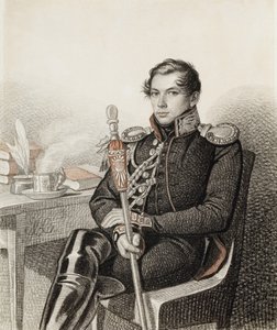 Portrett av grev Pjotr Petrovitsj Konovnitsyn 1803-1830, 1822-1823.