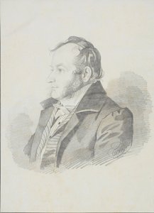 Portrett av EE Jungcurt, 1830-tallet.