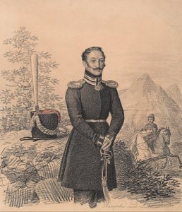 Portrett av Fjodor Alexandrovich Bekovich-Cherkassky 1791-1833, 1822.