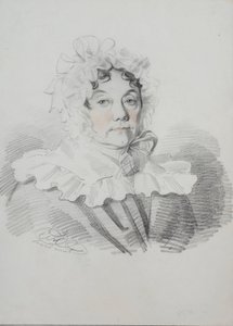 Portrett av Maria Ivanovna Rimskaya-Korsakova, født Naumova 1764-1832, 1820-årene.