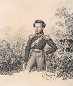 Portrett av Pavel Kotlubitsky, slutten av 1810-årene. av Carl von Hampeln