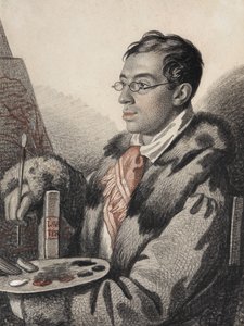 Selvportrett, 1820-1823.
