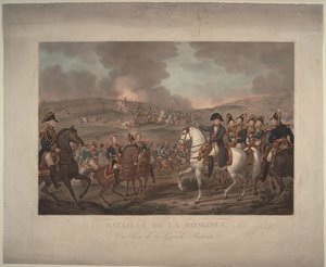 Slaget ved Borodino 26. august 1812, 1825 av Carle Vernet