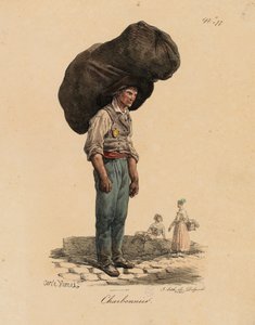 Kullmannen fra «Les Cris de Paris» av Carle Vernet