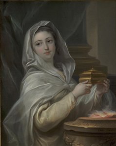 En Vestal. Kvinne fremstilt som en vestal? av Carle van Loo