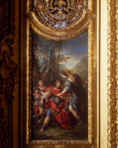 Armada som lenker Ronaldo, av Carle van Lo (1705-1765), Royal Palace (Palazzo Riley), Torino, Italia av Carle van Loo