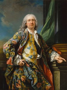 Portrett av en ukjent mann, ca 1735-1739 av Carle van Loo
