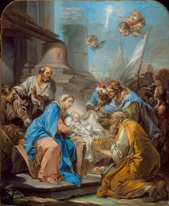The Adoration of the Magi, ca. 1760 av Carle van Loo