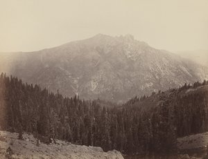 Downeville Butte av Carleton E. Watkins