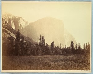 El Capitan, Yosemite av Carleton E. Watkins