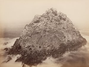 Sugar Loaf Islands, Farallons, 1868-69. av Carleton Emmons Watkins