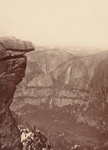 Yosemite Falls, fra Glacier Point, 1878–1881 (bilde)