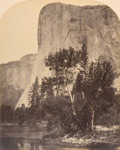 Tutucanula, El Capitan, 1861. av Carleton Emmons Watkins