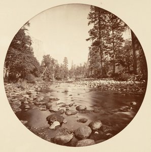 [Yosemite nasjonalpark, California], ca. 1878. av Carleton Emmons Watkins