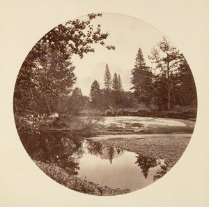 [Yosemite nasjonalpark, California], ca. 1878. av Carleton Emmons Watkins