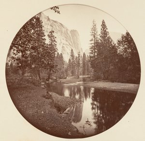 [Yosemite nasjonalpark, California], ca. 1878. av Carleton Emmons Watkins