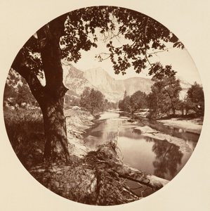 [Yosemite nasjonalpark, California], ca. 1878. av Carleton Emmons Watkins
