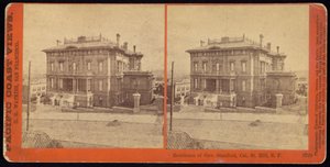 Residence of Gov. Stanford, Cal. St. Hill, S.F av Carleton Watkins