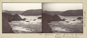 Albion-elven fra kysten, Mendocino av Carleton Watkins