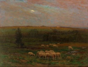Kveld etter en dusj, nd av Carleton Wiggins