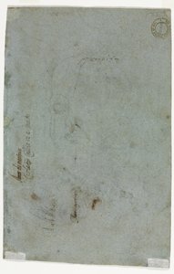Skisse av et barnehode (verso) av Carletto Caliari