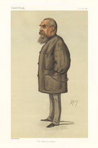 Kaptein Richard Francis Burton - portrett stående av Carlo (1839 89) Pellegrini
