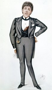 Tegneserie av Oscar Wilde (1854 - 1900) av Carlo Pellegrini (1839 - 1889) - i "" Vanity Fair"" 24. mai av Carlo Pellegrini