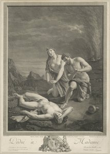 Adam og Eva ved liket av Abel av Carlo Antonio Porporati