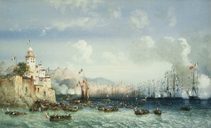 Krigen i Italia: Genova, keiser Napoleon IIIs ankomst, 1859