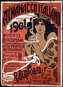Italiensk almanakk, 1901, 1901 av Carlo Casaltoli