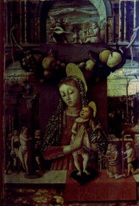 Madonna av lidenskapen av Carlo Crivelli