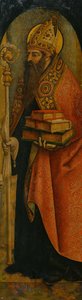 Saint Augustine, 1480-tallet av Carlo Crivelli