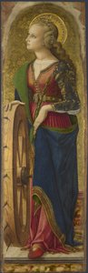 Den hellige Katarina av Alexandria, 1476