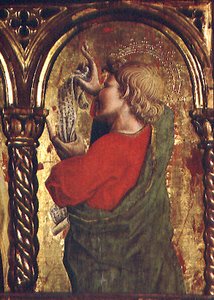 St. John the Evangelist, detalj fra Sant