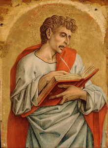 , fra Polyptych of Montefiore, ca. 1470 (tempera på trepanel) (se også 492442-44) av Carlo Crivelli
