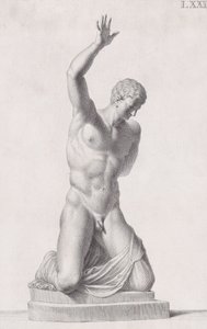 Statue av Narcissus, 1734