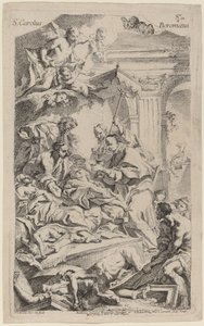San Carlo Borromeo gir siste nattverd til ofrene for pesten